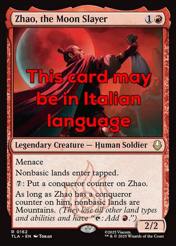 Mtg zhao the - mtg,