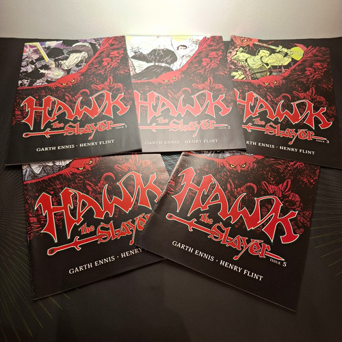 Hawk the slayer comic book - hawk, lot