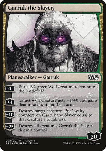 Garruk the slayer oversized - garruk,