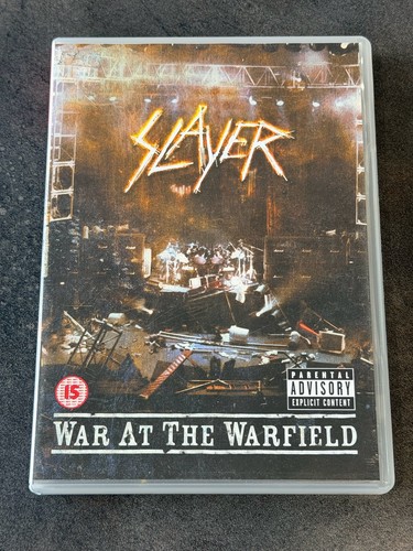 Slayer war the warfield dvd - war,